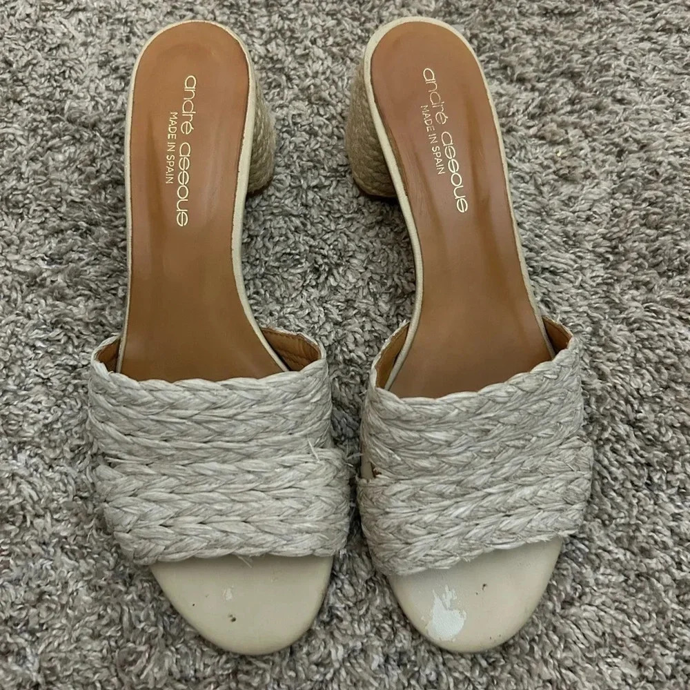 Rattan heels